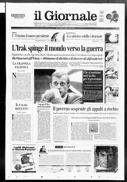 Il giornale : quotidiano del mattino